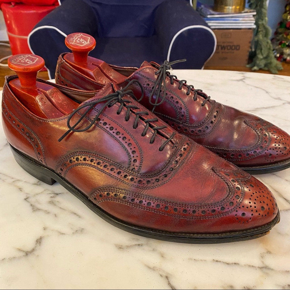 Allen Edmonds Lloyd wingtips 9.5D Made in USA